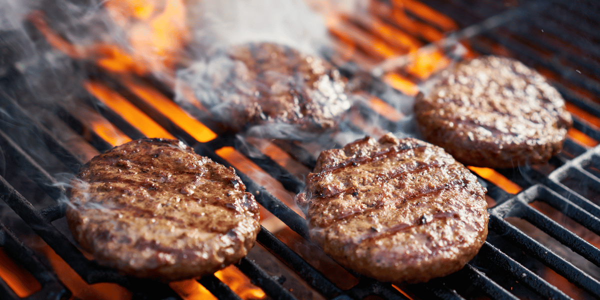 Grilled Bison Mexican Burgers